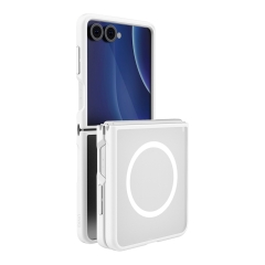 Uniq для Galaxy Z Flip8 чехол Veren AF Chalk Frost (MagSafe)