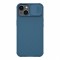 Чехол Nillkin CamShield Pro Magnetic для iPhone 14, синий (magsafe)