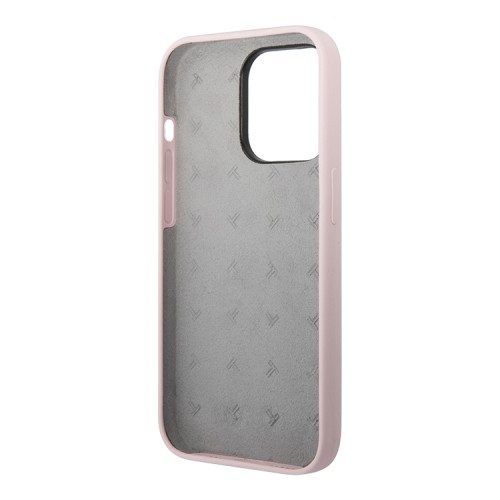Чехол TUMI Liquid Silicone Women Hard для iPhone 14 Pro Max, розовый
