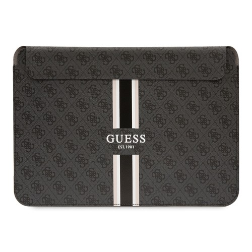 Чехол Guess Sleeve 4G Stripes для ноутбуков 13-14", черный