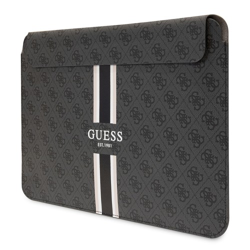 Чехол Guess Sleeve 4G Stripes для ноутбуков 13-14", черный