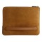 Чехол-папка Bustha Zip Folio Suede/Leather для MacBook Air/Pro 13", Mustard