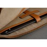 Чехол-папка Bustha Zip Folio Suede/Leather для MacBook Air/Pro 13", Mustard