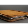 Чехол-папка Bustha Zip Folio Suede/Leather для MacBook Air/Pro 13", Mustard