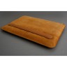 Чехол-папка Bustha Zip Folio Suede/Leather для MacBook Air/Pro 13", Mustard