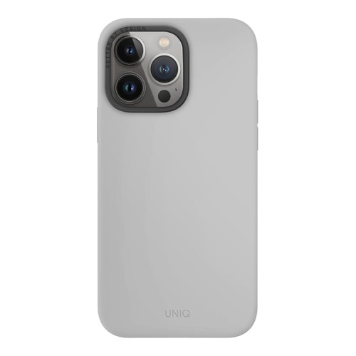 Uniq для iPhone 15 Pro Max чехол LINO Chalk Grey (Magsafe)