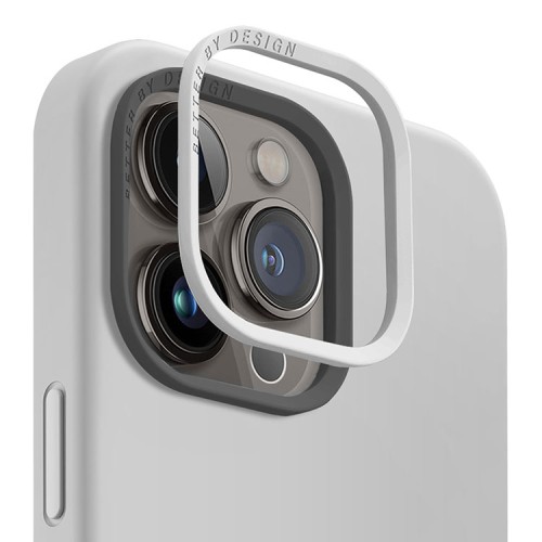 Uniq для iPhone 15 Pro Max чехол LINO Chalk Grey (Magsafe)