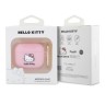 Hello Kitty для Airpods 3 чехол Liquid silicone 3D Rubber Kitty Head Pink