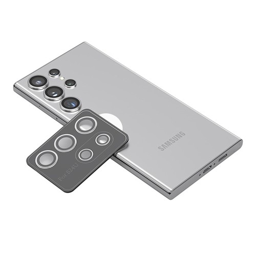 BlueO стекло для Galaxy S24 Ultra, Camera lens Armor metal 5 шт. Silver