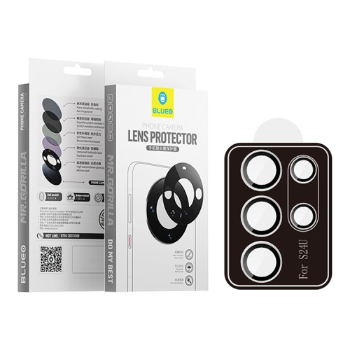 BlueO стекло для Galaxy S24 Ultra, Camera lens Armor metal 5 шт. Silver