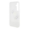 Guess для Galaxy S24+ чехол PC/TPU Flowers Wreath Hard Transparent (MagSafe)