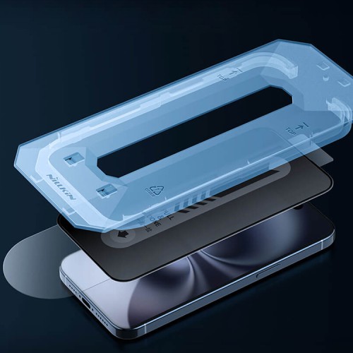 Nillkin стекло Антишпион для iPhone 16, Guardian 0.25mm Privacy Black