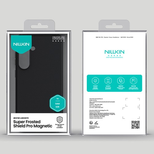 Nillkin для Galaxy S25 чехол Frosted Shield Pro Magnetic Black