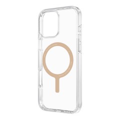 Uniq для iPhone 16 Pro чехол Clario Champagne Gold (MagSafe)