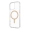 Uniq для iPhone 16 Pro чехол Clario Champagne Gold (MagSafe)