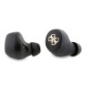 Guess Наушники TWS Bluetooth 4G with Classic Metal logo ENC Brown