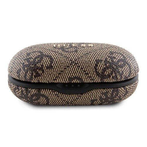 Guess Наушники TWS Bluetooth 4G with Classic Metal logo ENC Brown