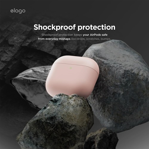 Elago для AirPods 4 чехол Liquid Hybrid case Pink