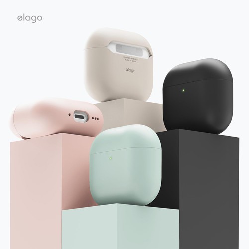 Elago для AirPods 4 чехол Liquid Hybrid case Pink