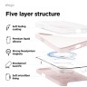 Elago для iPhone 16e чехол Soft silicone (Liquid) Lovely Pink (MagSafe)
