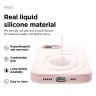 Elago для iPhone 16e чехол Soft silicone (Liquid) Lovely Pink (MagSafe)