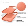 Чехол Elago Soft Silicone для iPhone 12 Pro Max, оранжевый