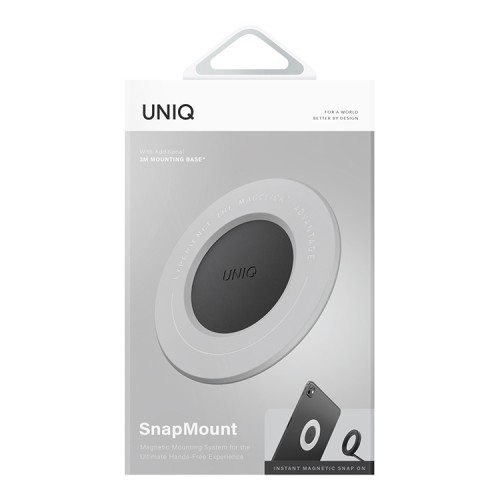 Uniq магнитный держатель SnapMount Magnetic Mount Kit Mist Grey/Charcoal