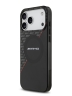 AMG для iPhone 17 Pro Max чехол IML Double layer Rhombs Hard Black/Red (MagSafe)