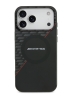 AMG для iPhone 17 Pro Max чехол IML Double layer Rhombs Hard Black/Red (MagSafe)