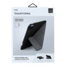 Чехол Uniq Transforma Anti-microbial для iPad Pro 12.9 (2022/21) с отсеком для стилуса, черный