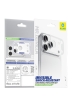 BlueO пленка для iPhone 17 Pro Max, Invisible Shock-Resistant Camera Module Clear (+installer)