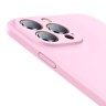Чехол Baseus Liquid Silica Gel Protective для iPhone 13 Pro, розовый
