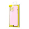 Чехол Baseus Liquid Silica Gel Protective для iPhone 13 Pro, розовый