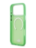 Lacoste для iPhone 17 Pro Max чехол ShockProof Lacquer Metal logo Hard Frosted Green (MagSafe)
