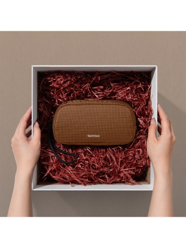 Tomtoc Travel сумка для аксессуаров Light-T12 Electronic Accessory Pouch S 1L Brown