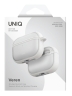 Uniq для Airpods Pro 3 чехол Veren Shockproof with carabin Chalk Frost