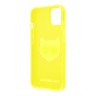 Чехол Karl Lagerfeld TPU FLUO Choupette Hard для iPhone 13, желтый