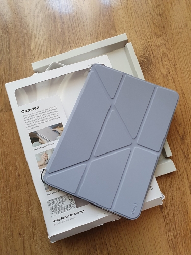 (Уценка) Uniq Camden чехол для iPad Air 10.9 (2022/20) с отсеком для стилуса, цвет: Purple