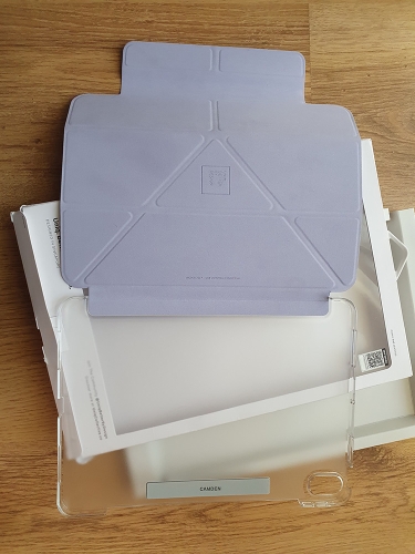 (Уценка) Uniq Camden чехол для iPad Air 10.9 (2022/20) с отсеком для стилуса, цвет: Purple