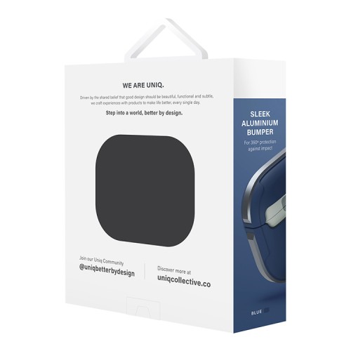 Чехол Uniq Valencia для AirPods 3 (2021), синий