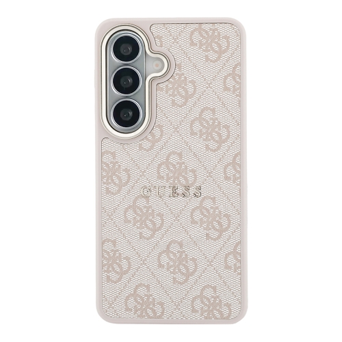 Guess для Galaxy S26+ чехол PU 4G Classic metal logo & Camera Hard Pink (MagSafe)