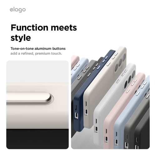 Elago для Galaxy S26+ чехол Magnetic Silicone Stone (MagSafe)