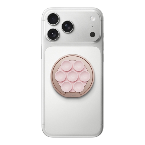 Uniq магнитный держатель COEHL LUNA Magnetic Suction Kickstand with Mirror Cloud Pink
