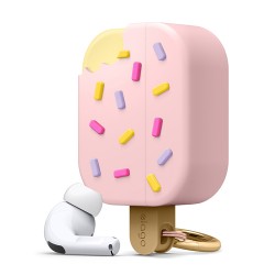 Чехол Elago Unique Ice Cream Hang case для AirPods Pro, розовый
