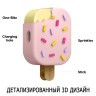 Чехол Elago Unique Ice Cream Hang case для AirPods Pro, розовый