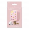 Чехол Elago Unique Ice Cream Hang case для AirPods Pro, розовый