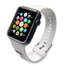 Ремешок Lagerfeld Silicone Karl head для Apple Watch 42-41-40 mm, белый