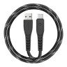 Автомобильное зарядное EnergEA Alu Drive PD20+ Kit USB-C PD/USB QC3.0 + кабель Nyloflex USB-A/USB-C (1.5 м)