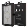 Чехол TUMI PC/TPU Hard для iPhone 14 Pro Max, прозрачный (MagSafe)