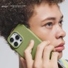 Elago для iPhone 14 Pro Max чехол Soft silicone (Liquid) Cedar Green